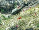 fotogramma del video Esercitazione congiunta a Bovec, tra Soccorso Alpino ...